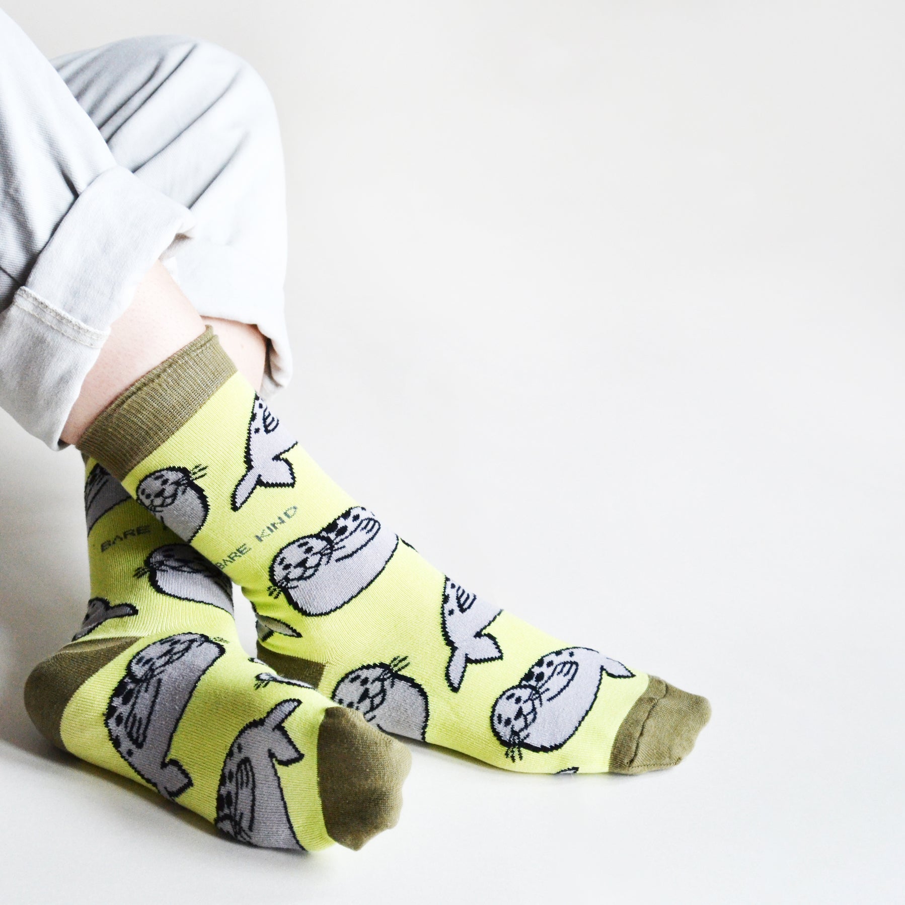 Save the Seals Bamboo Socks Socks Bare Kind