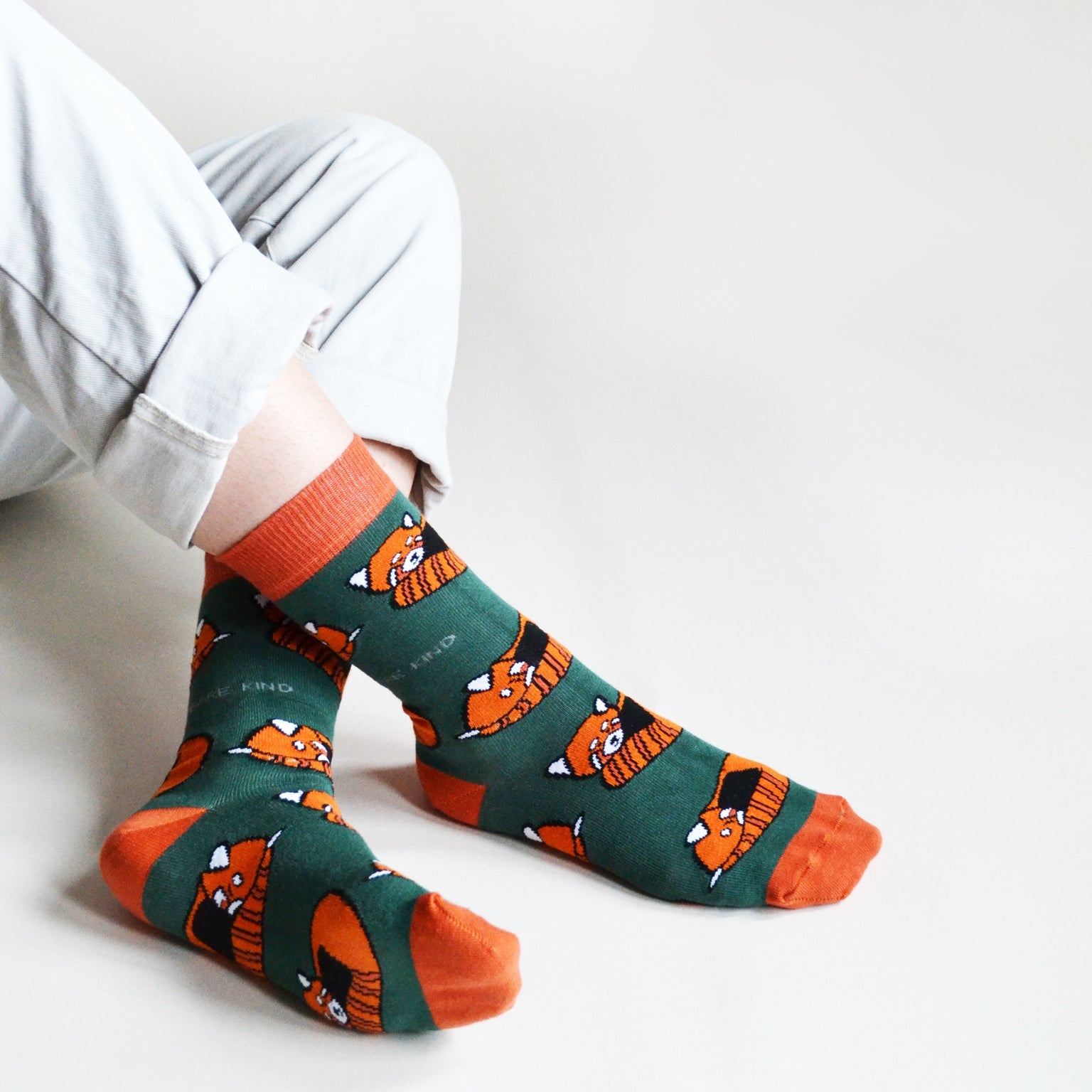 Save the Red Pandas Bamboo Socks Socks Bare Kind