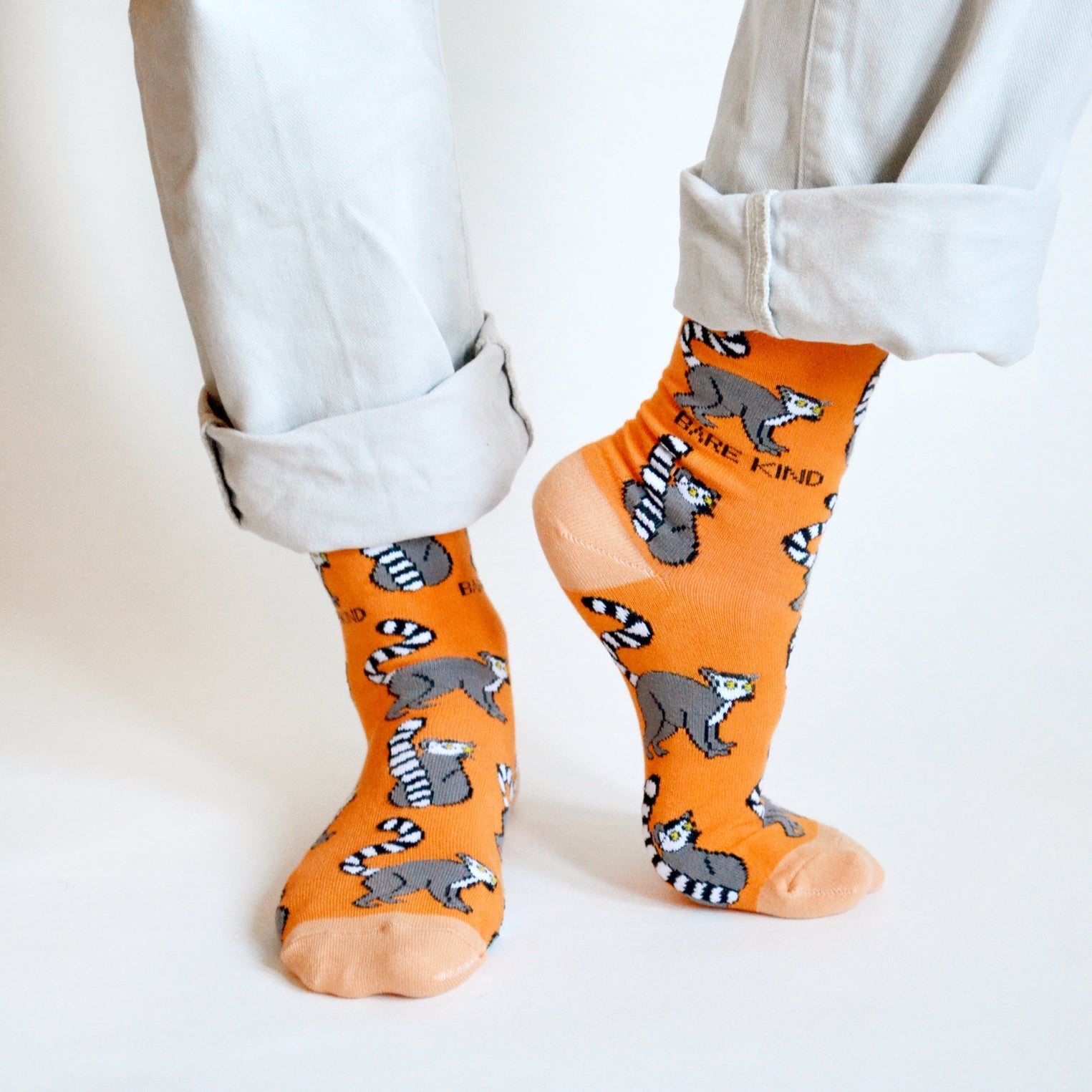 Save the Lemurs Bamboo Socks Socks Bare Kind