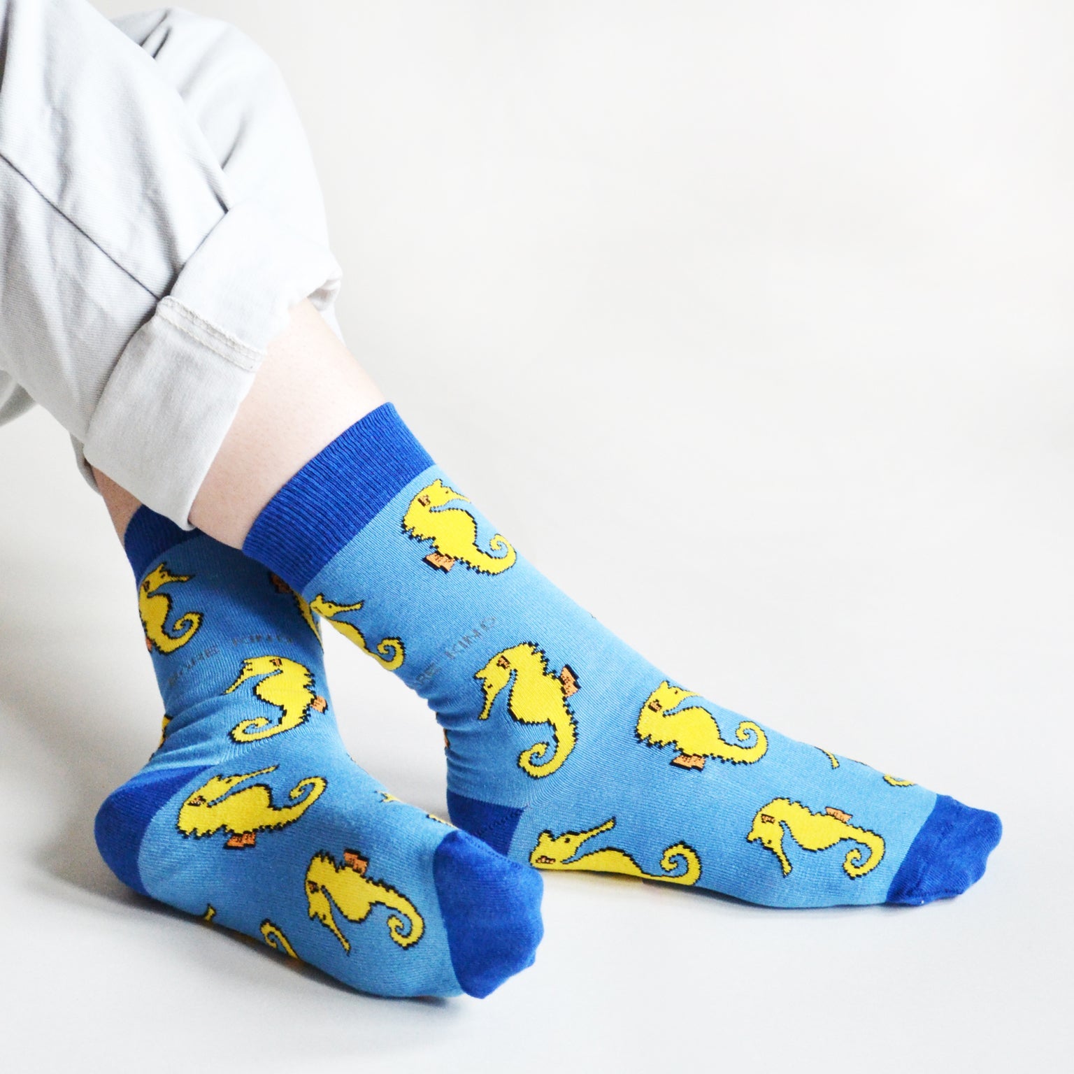 Save the Seahorses Bamboo Socks Socks Bare Kind