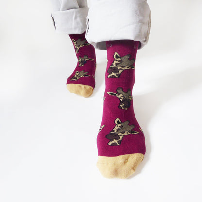 Save the Giraffes Bamboo Socks Socks Bare Kind
