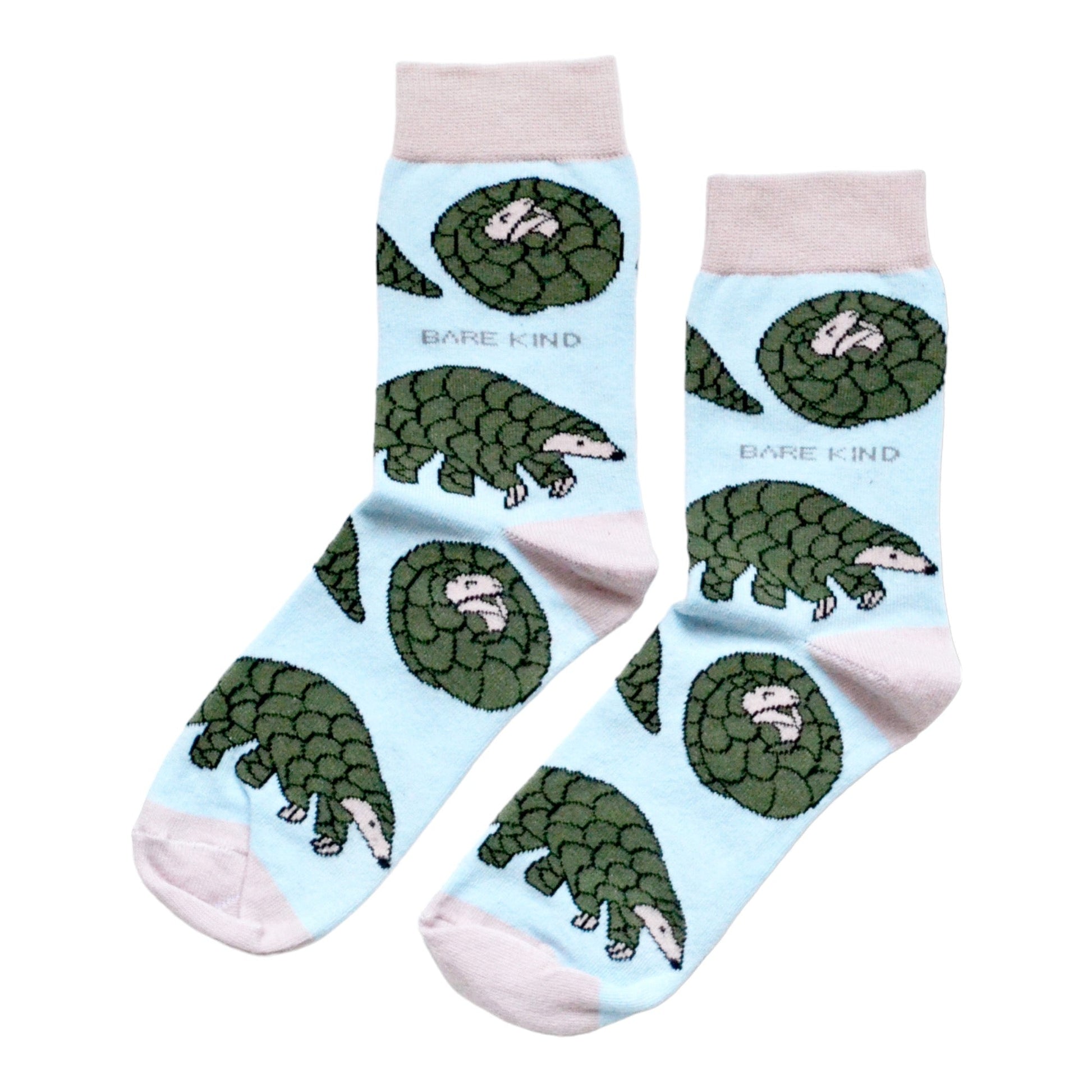 Save the Pangolins Bamboo Socks Socks Bare Kind
