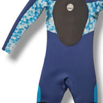 Alder Kids Stealth Junior 5/4/3mm Back Zip Blue Wetsuit