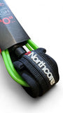 Northcore 7'0 Surfboard Leash Green