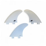 True Ames Thruster - FCS Compatible (Solid Fiberglass) White