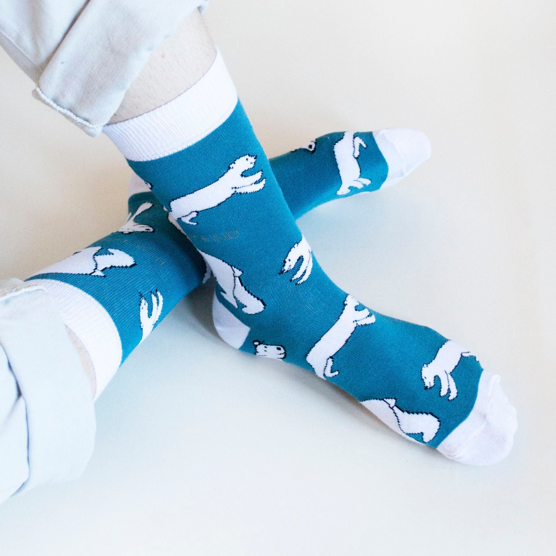 Save the Polar Bears Bamboo Socks Socks Bare Kind