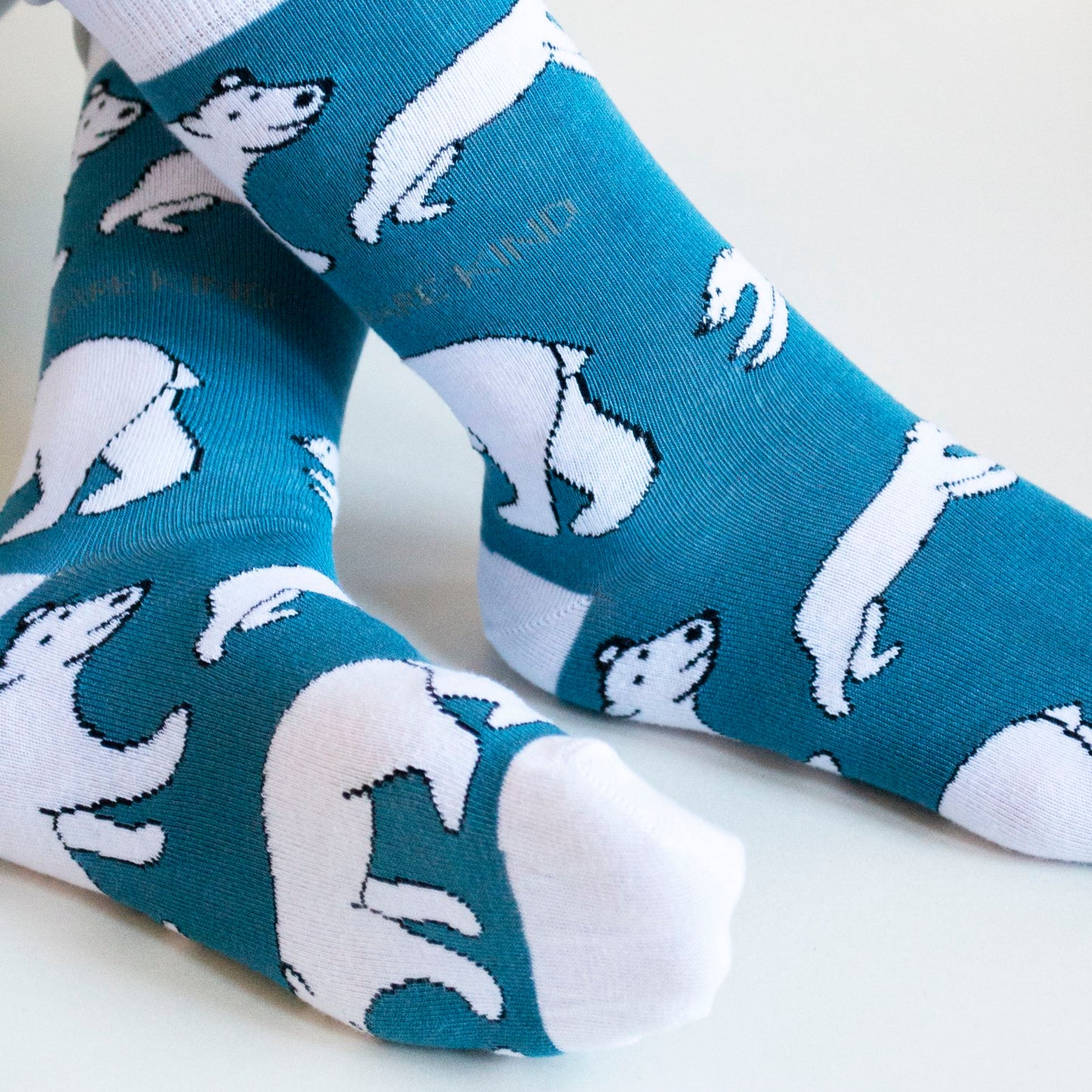 Save the Polar Bears Bamboo Socks Socks Bare Kind