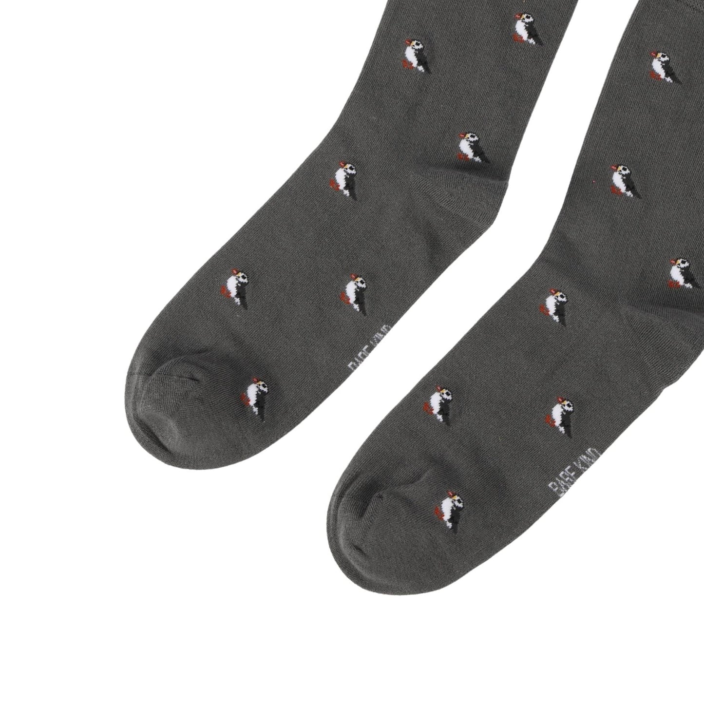 Save the Puffin Small Motif Bamboo Socks Socks Bare Kind