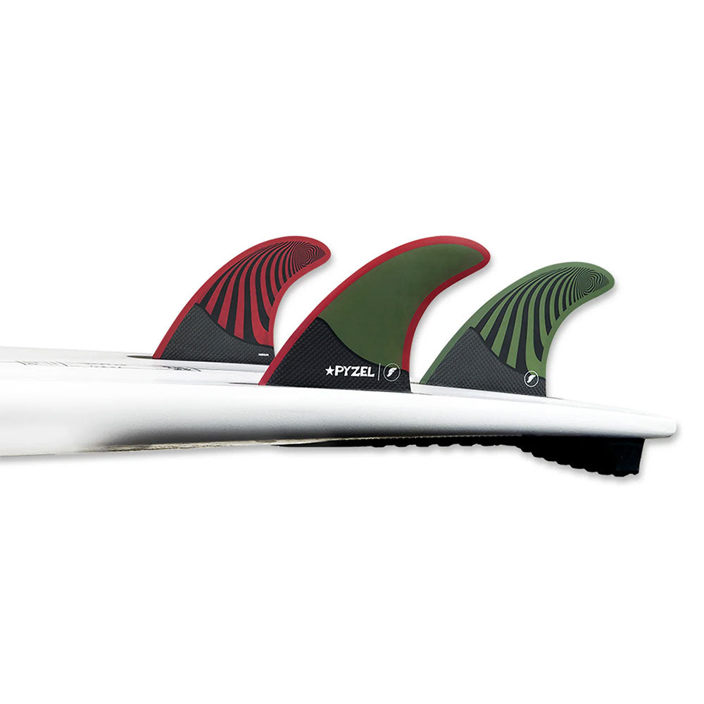 Futures Pyzel Medium Thruster Set Surfboard Fins