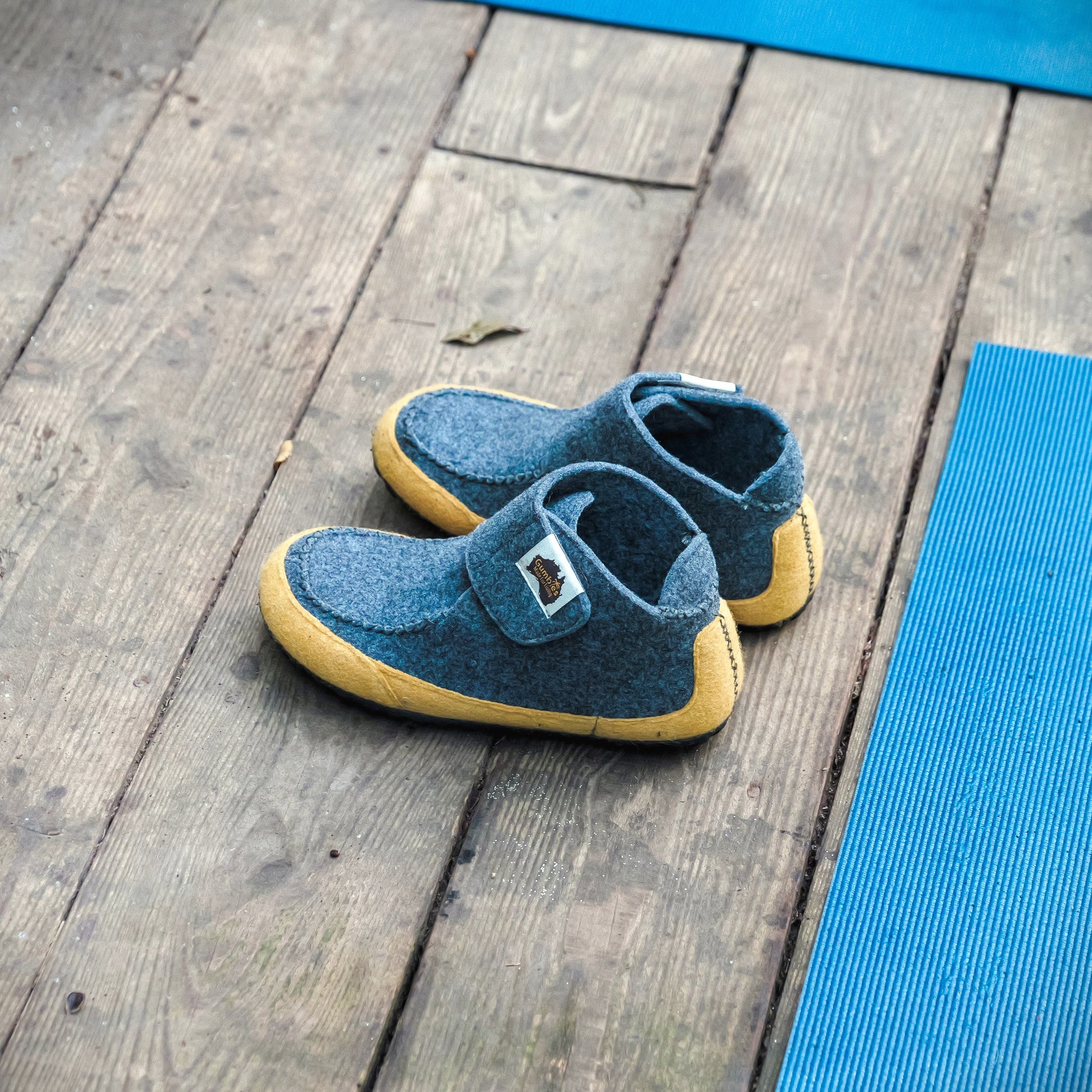 Quokka - Women's - Grey & Curry Quokka Slippers Gumbies