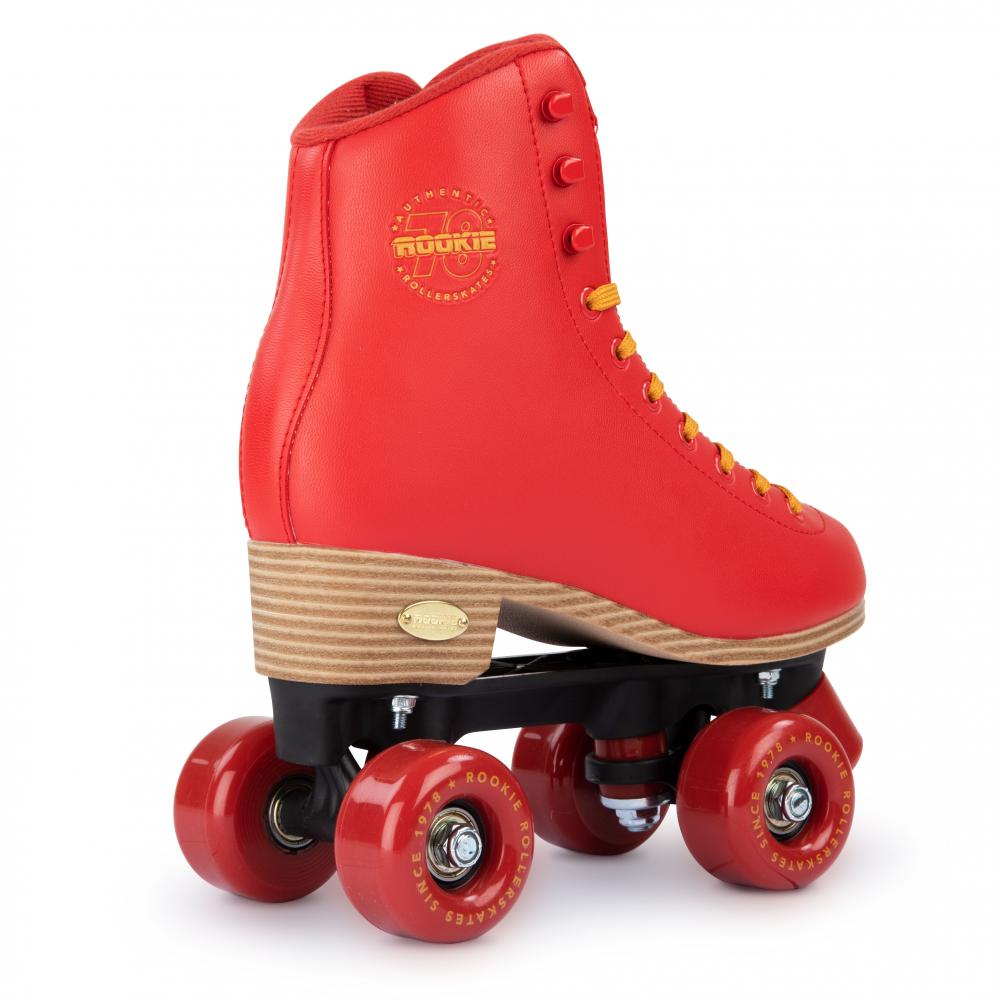 Rookie Kids Classic 78's Red Quad Roller Skate Kids Roller Boots Roller Skates Rookie