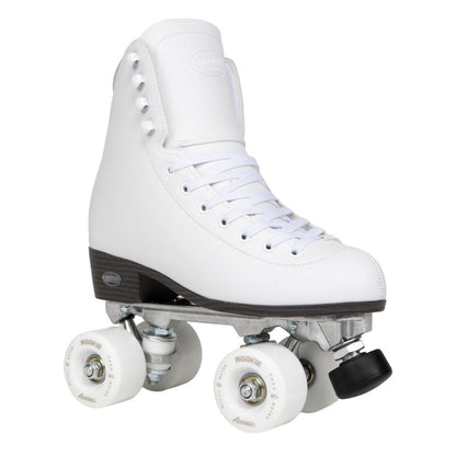 Rookie Artistic White Quad Roller Skate Adult Kids Roller Boots Roller Skates Rookie