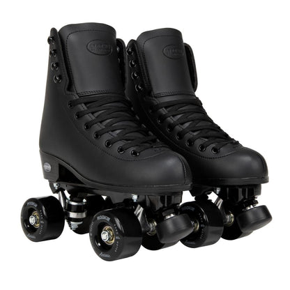 Rookie Artistic Black Quad Roller Skate Adult Kids Roller Boots Roller Skates Rookie