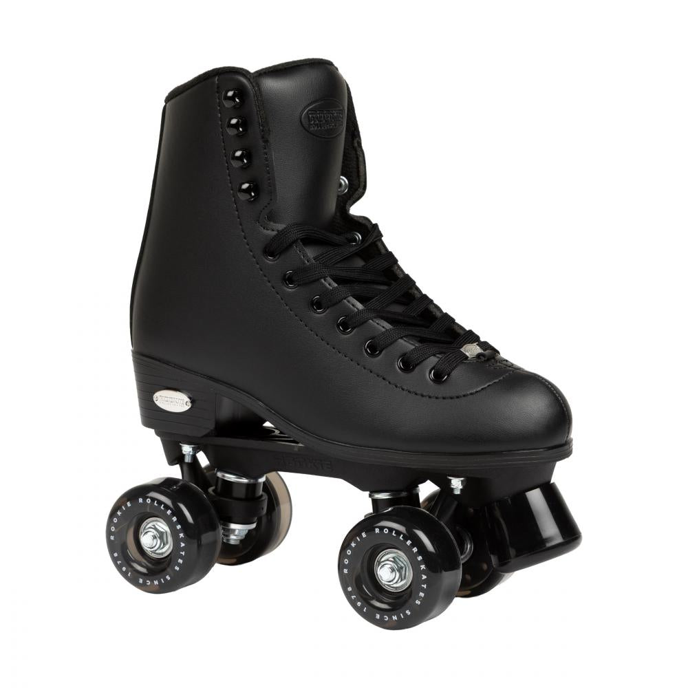 Rookie Classic 78's Black Quad Roller Skate Adult Kids Roller Boots Roller Skates Rookie