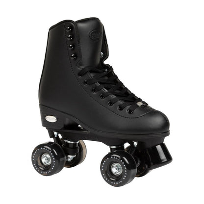 Rookie Classic 78's Black Quad Roller Skate Adult Kids Roller Boots Roller Skates Rookie