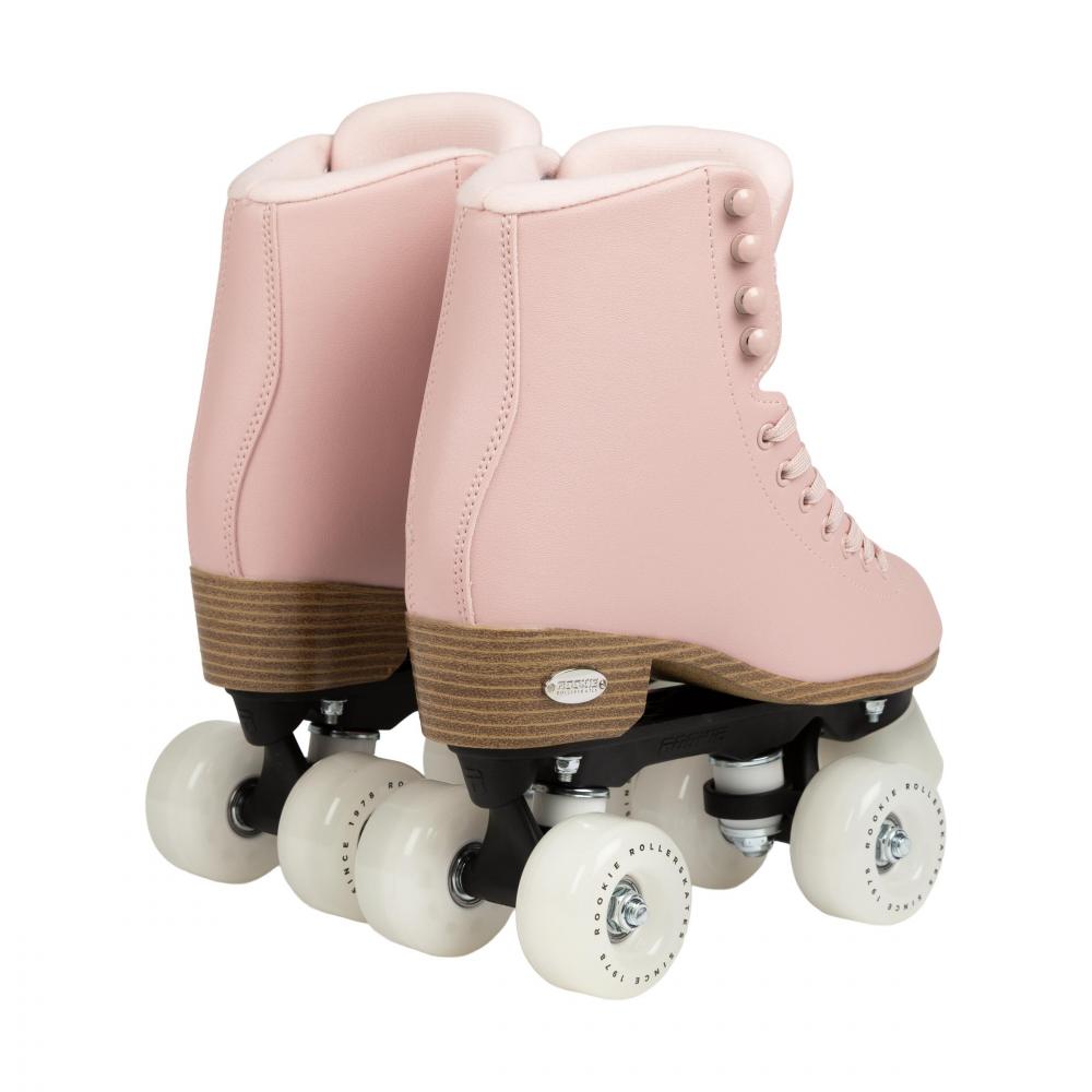 Rookie Classic 78's Pink Quad Roller Skate Adult Kids Roller Boots Roller Skates Rookie