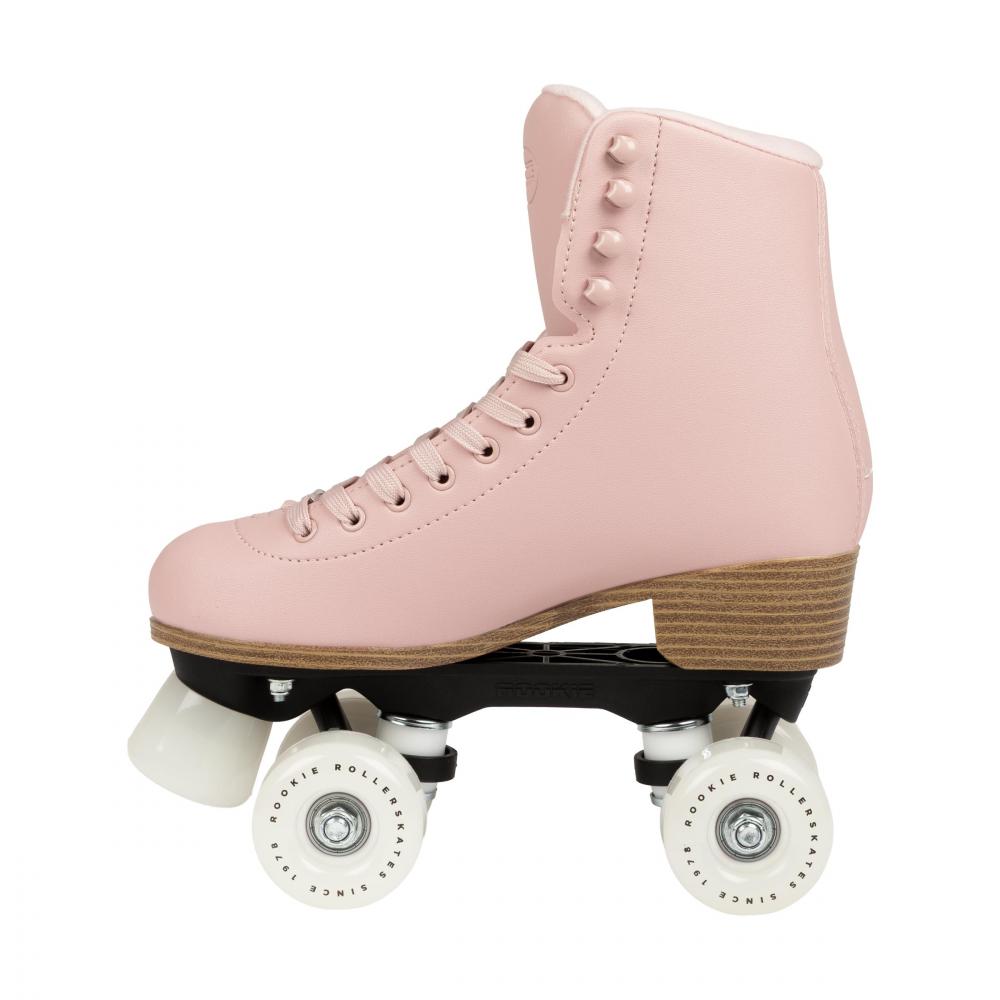 Rookie Classic 78's Pink Quad Roller Skate Adult Kids Roller Boots Roller Skates Rookie