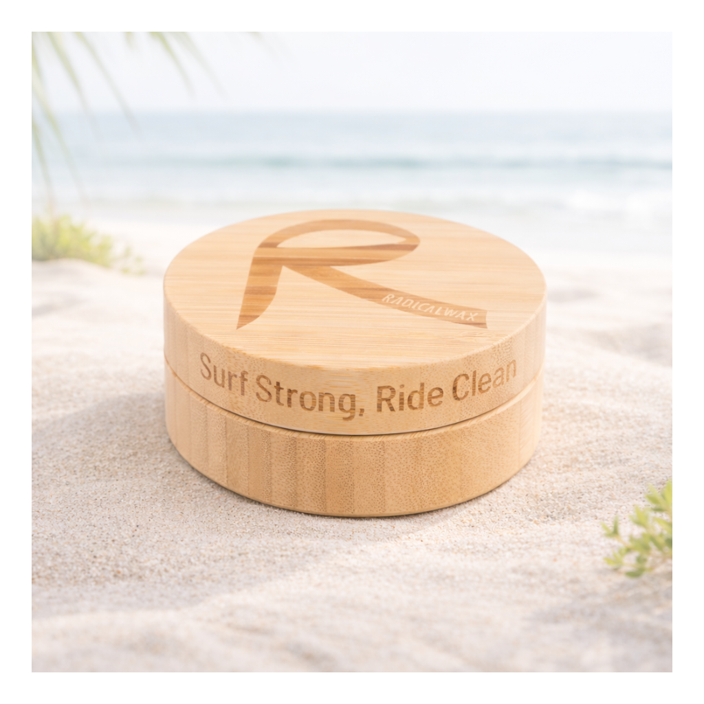Rad Wax Bamboo Keepsafe Wax Tin | Surf Wax Storage Case