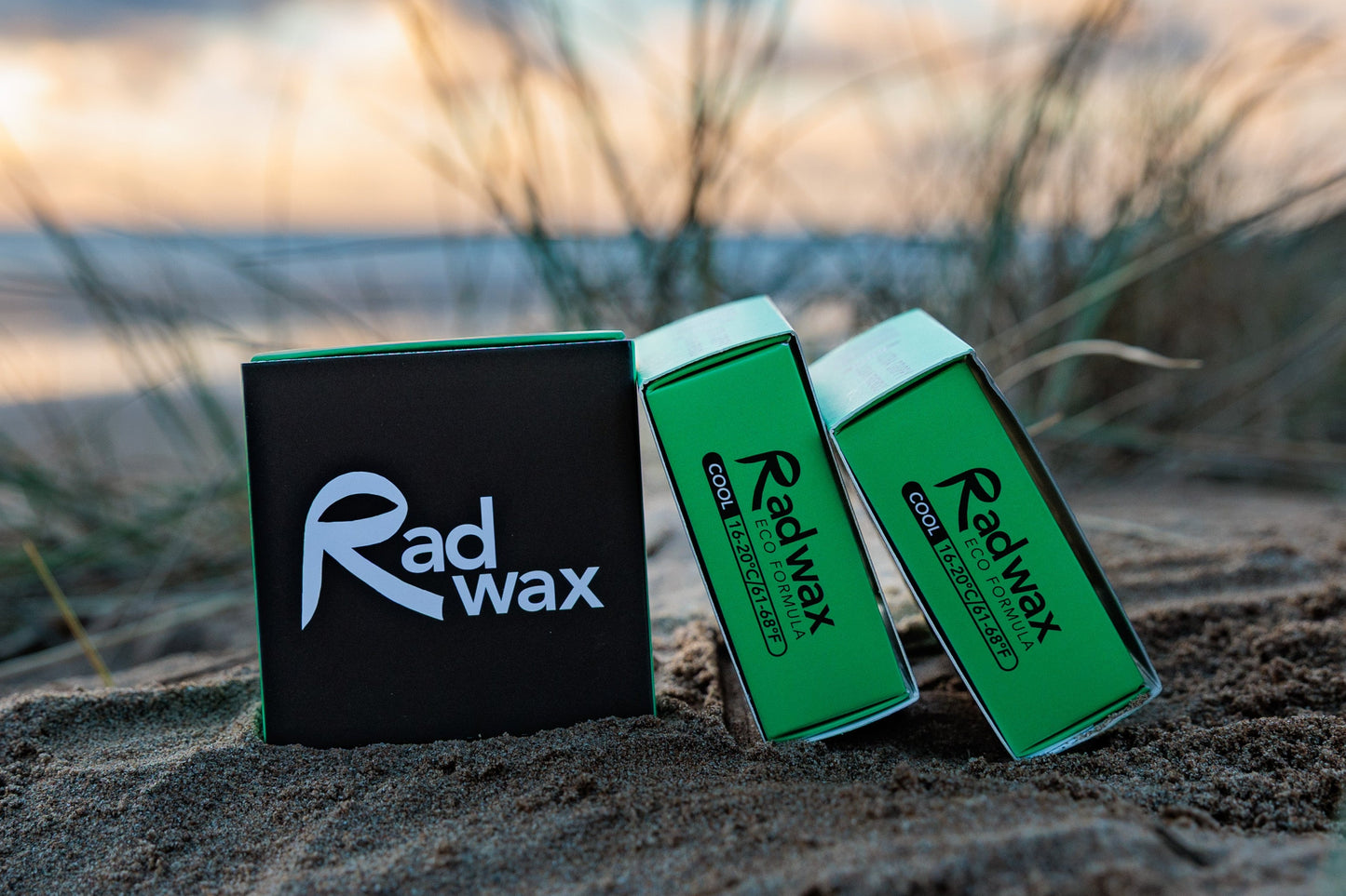 Rad Wax Cool Water Eco Surf Wax | Plant-Based Surf Wax