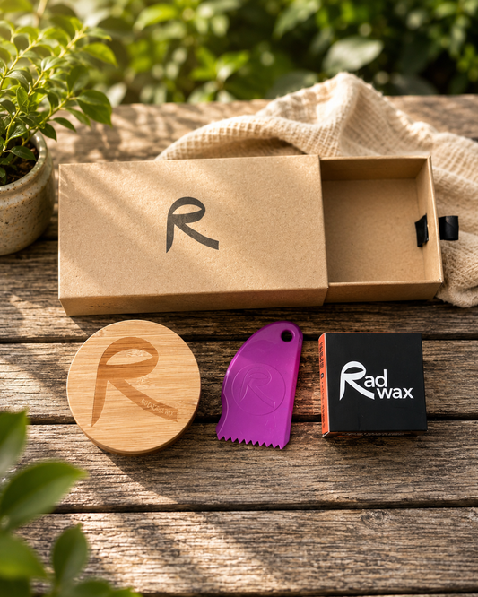 Rad Wax Surfer's Essentials Gift Set | Eco Surf Wax Kit Rad Wax