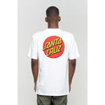 Santa Cruz Classic Dot Mens T-Shirt White