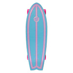 Santa Cruz Prismatic Dot Shark Skateboard Complete Cruzer