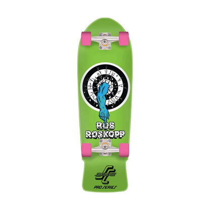 Santa Cruz Skateboard 10" Complete Roskopp One Street Santa Cruz 10”