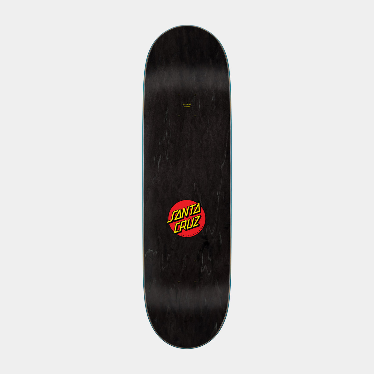 Santa Cruz Logo Skateboard Deck Screaming Hand 8.8" Green Street Santa Cruz