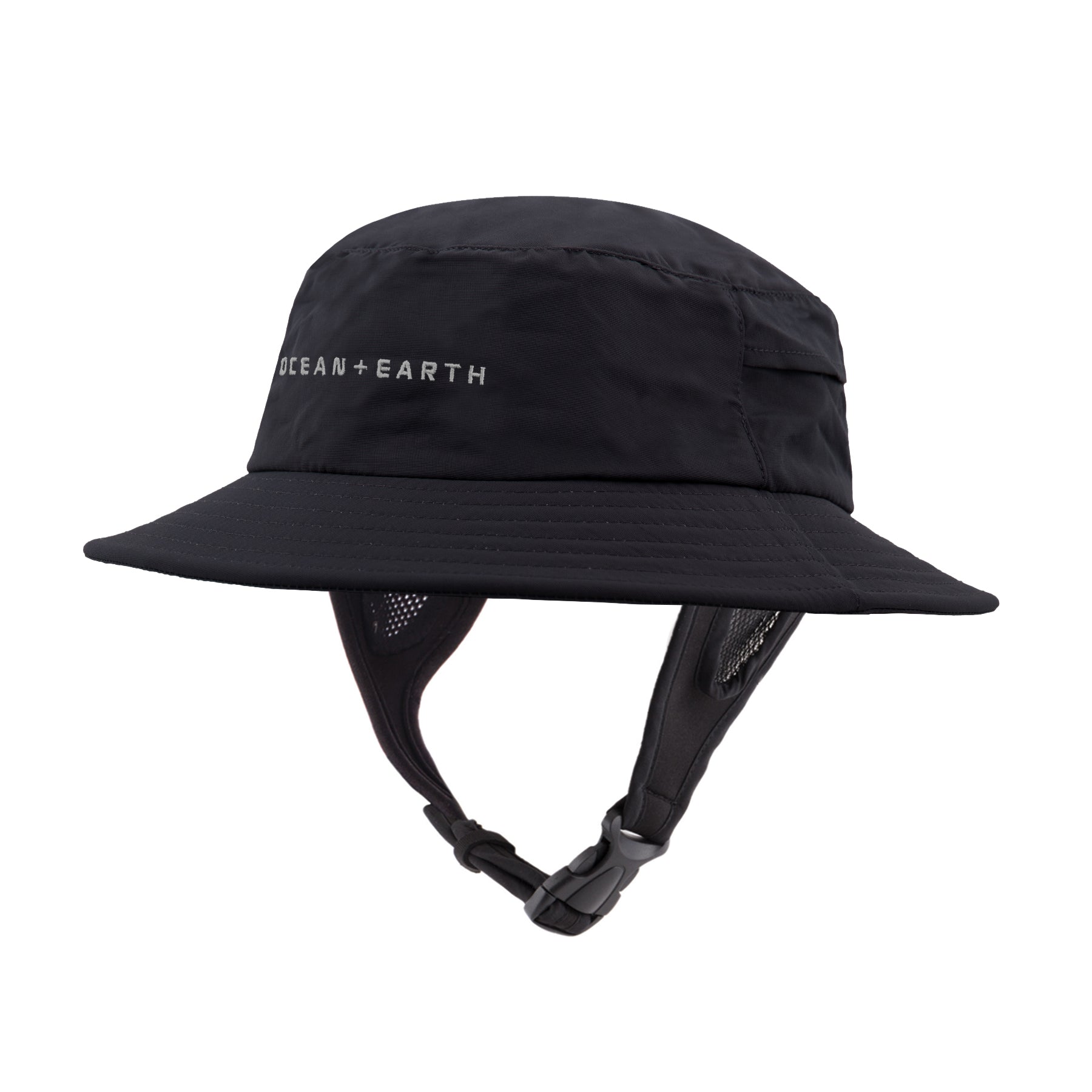 Ocean & Earth Mens Bingin Soft Peak Surf Hat Black Surf Hat Ocean & Earth