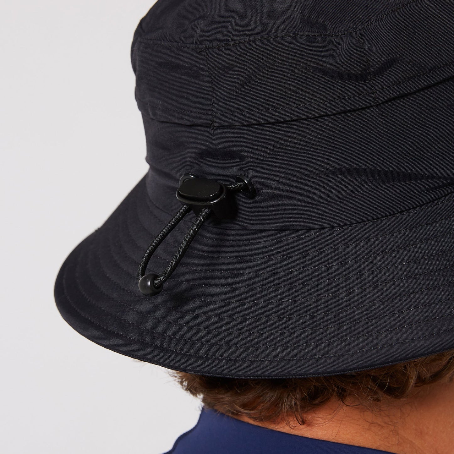 Ocean & Earth Mens Bingin Soft Peak Surf Hat Black Surf Hat Ocean & Earth