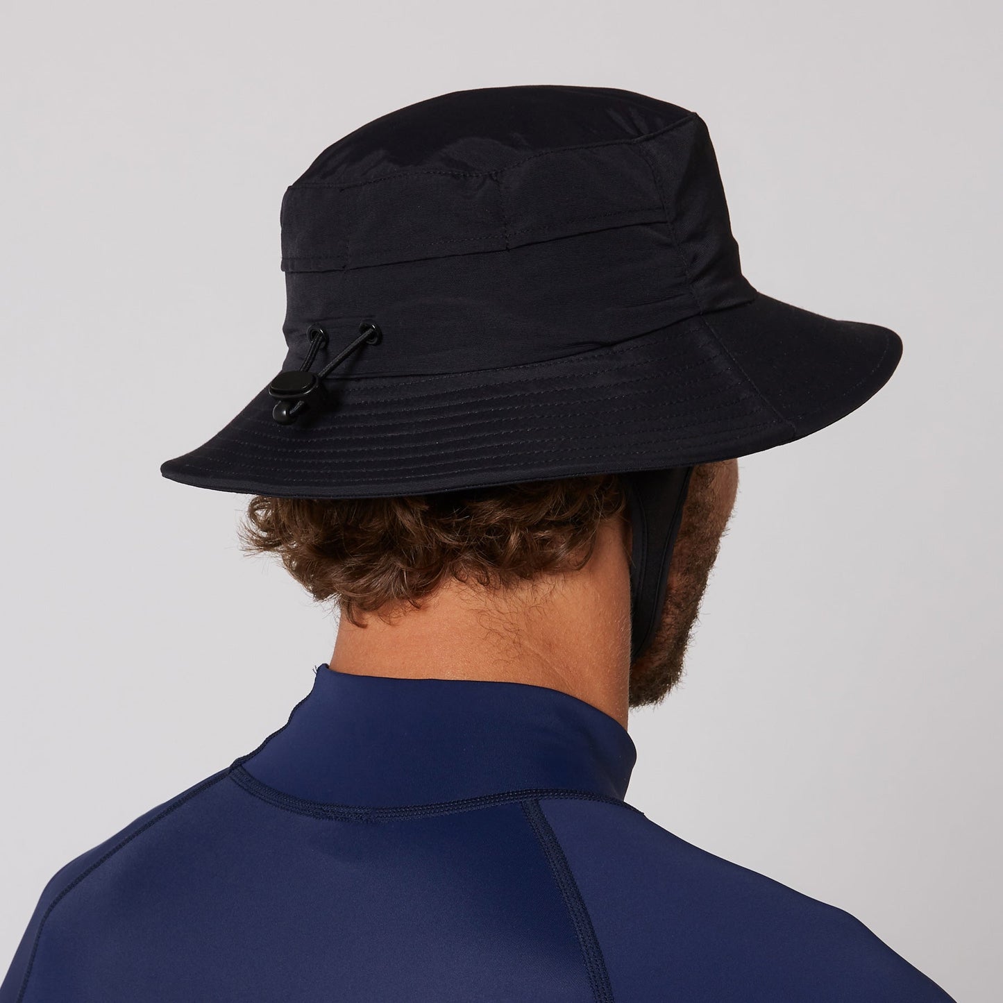 Ocean & Earth Mens Bingin Soft Peak Surf Hat Black Surf Hat Ocean & Earth