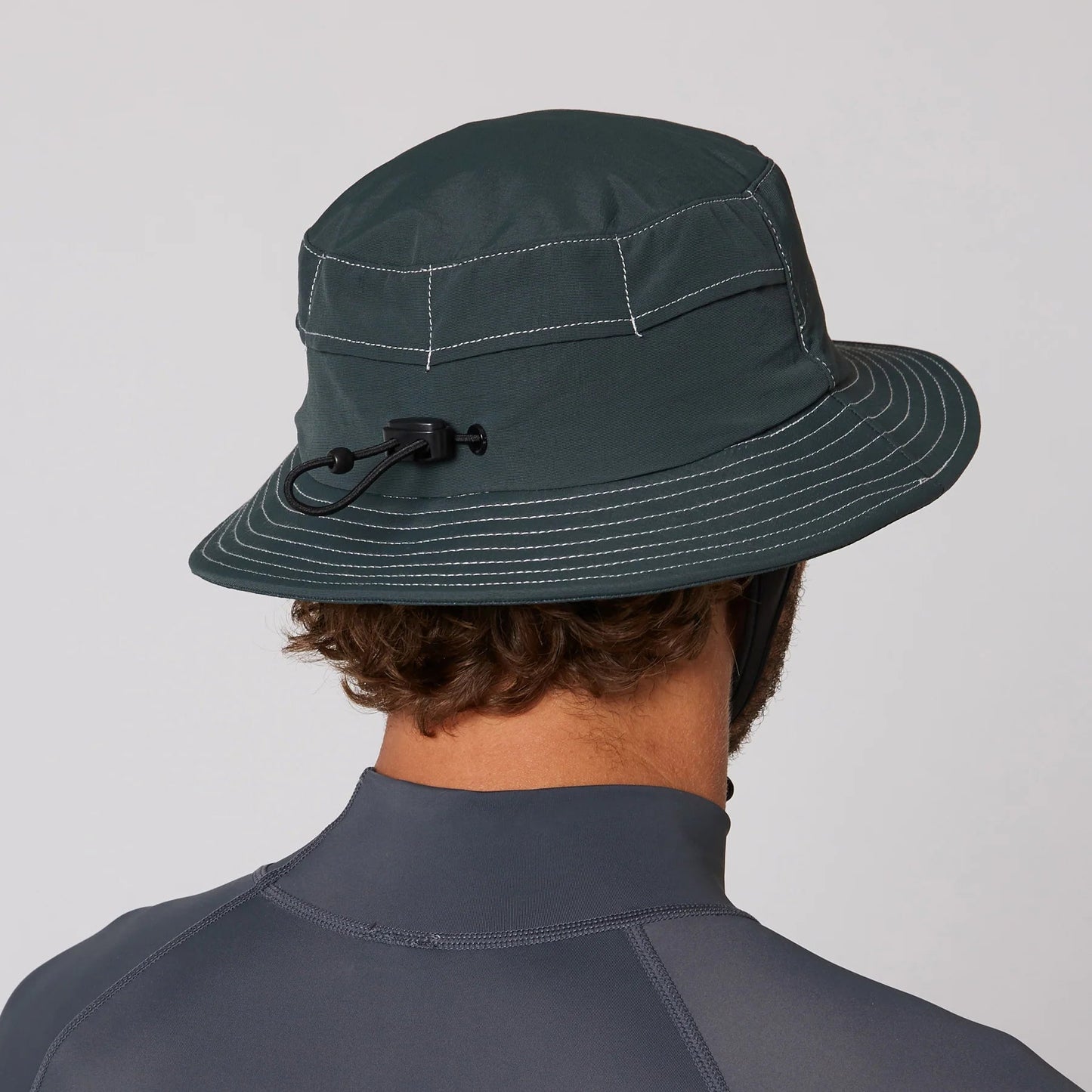 Ocean & Earth G-Land Lightweight Soft Peak Surf Hat Forest Green