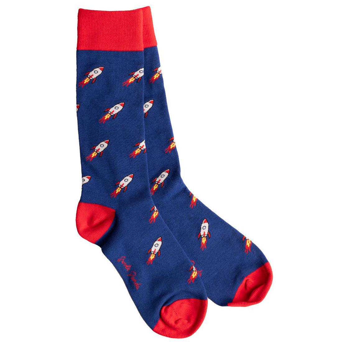 Rocket Ship Bamboo Socks Socks Swole Panda