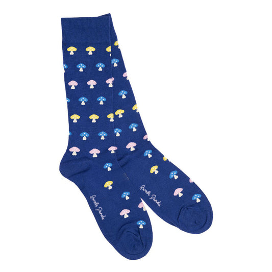Mushroom Bamboo Socks Socks Swole Panda UK 4-7 (US 5-7.5 / EU 37-40)