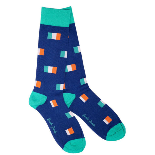 Irish Flag Bamboo Socks Socks Swole Panda UK 7-11 (US 8-12 / EU 40-47)