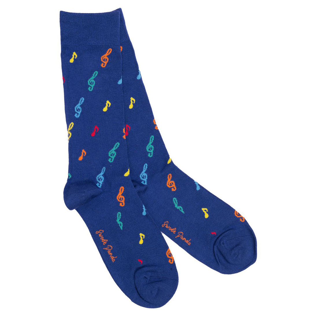 Musical Note Bamboo Socks Socks Swole Panda UK 4-7 (US 5-7.5 / EU 37-40)