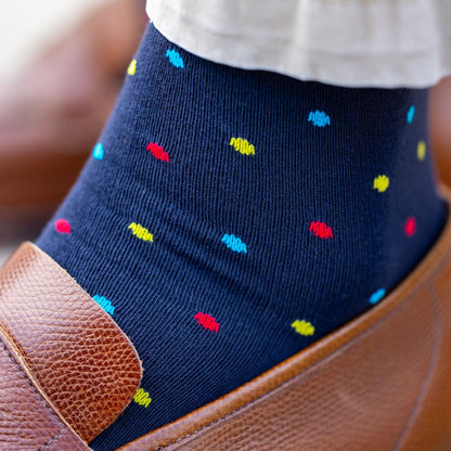 Multi Spotted Bamboo Socks Socks Swole Panda