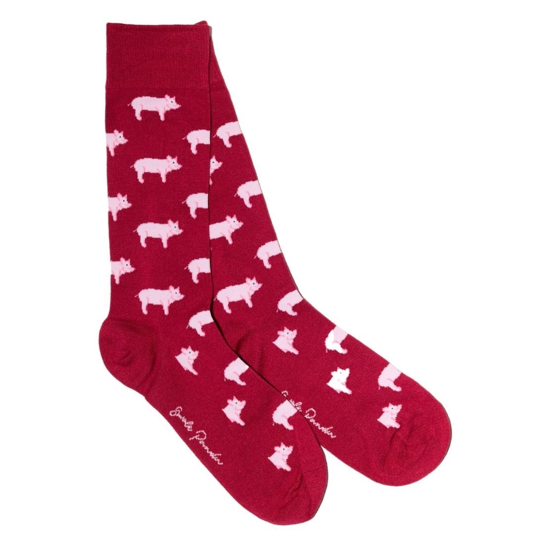 Pig Bamboo Socks Socks Swole Panda UK 4-7 (US 5-7.5 / EU 37-40)
