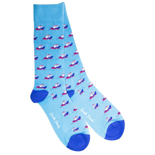 Motor Boat Bamboo Socks Socks Swole Panda