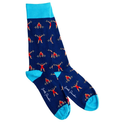 Weight Lifter Bamboo Socks Socks Swole Panda