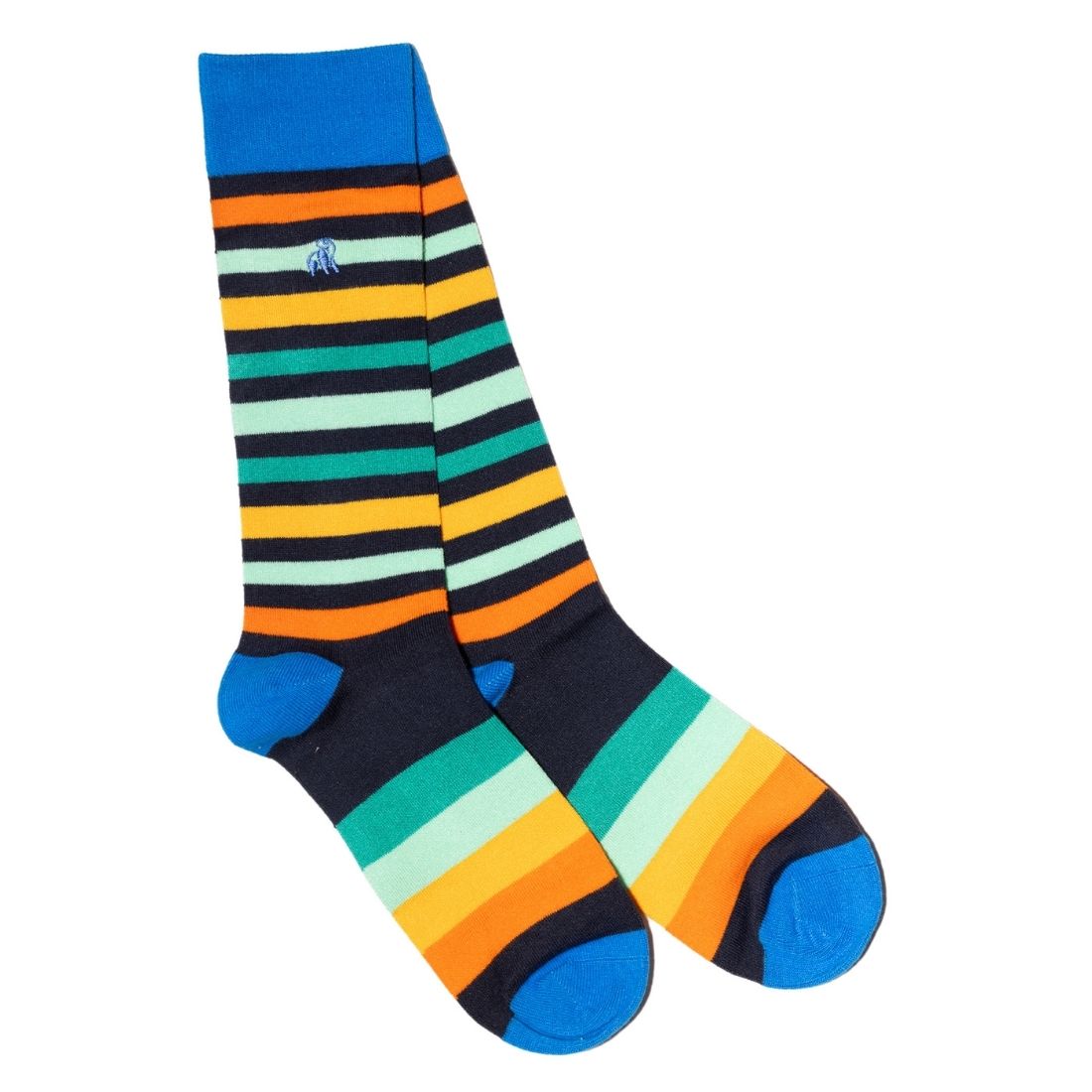 Gradient Stripe Bamboo Socks Socks Swole Panda