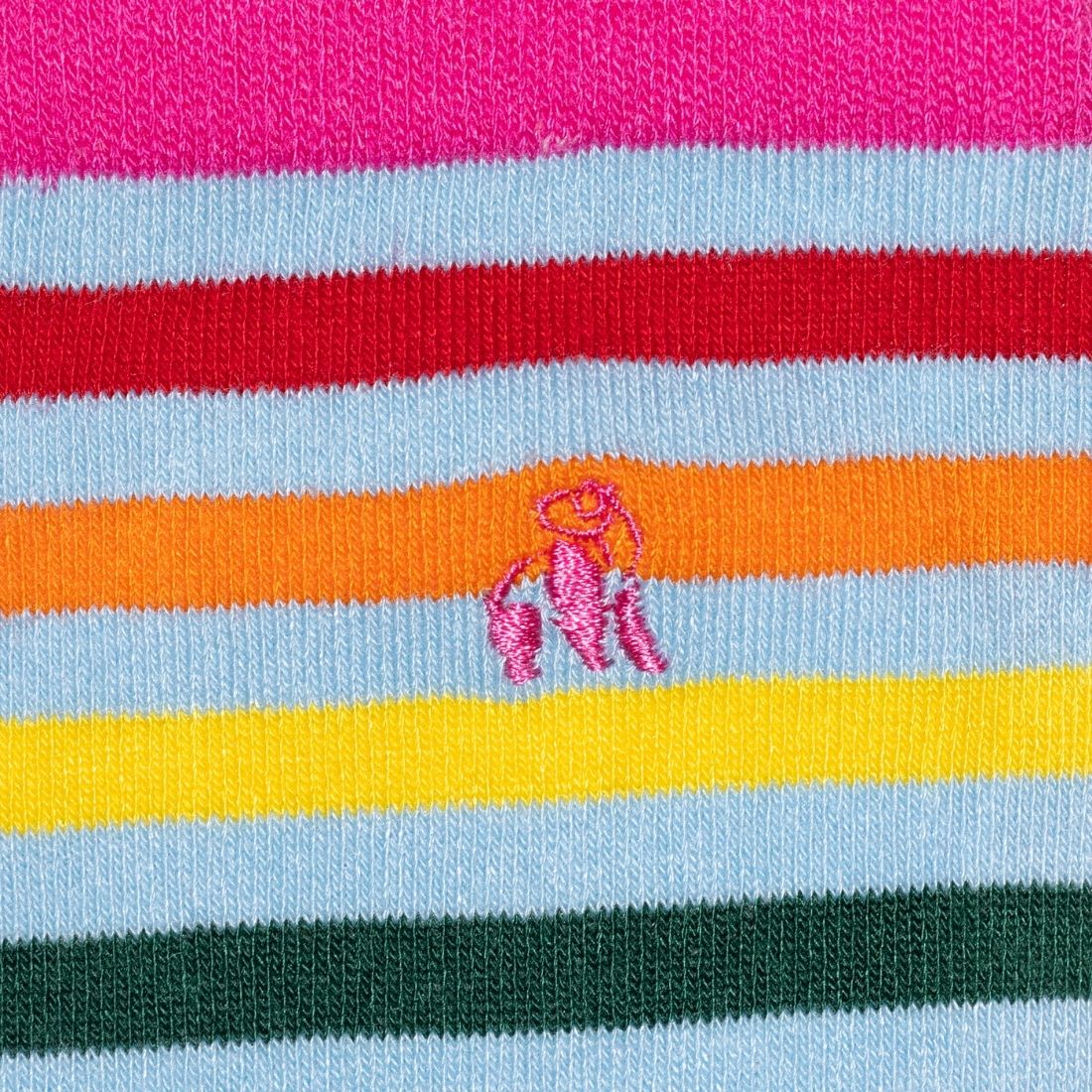 Pastel Striped Bamboo Socks Socks Swole Panda