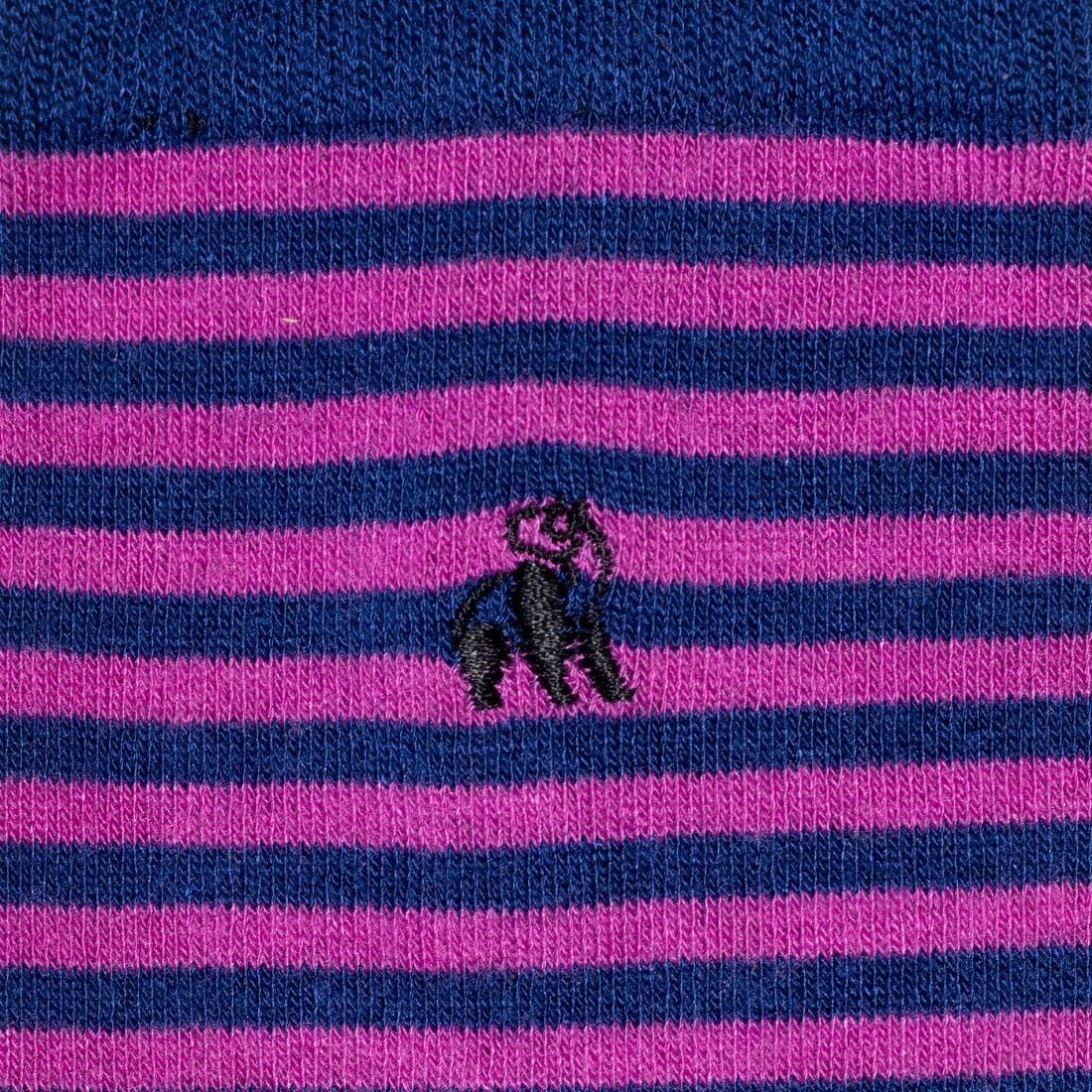 Rich Pink Narrow Striped Bamboo Socks Socks Swole Panda