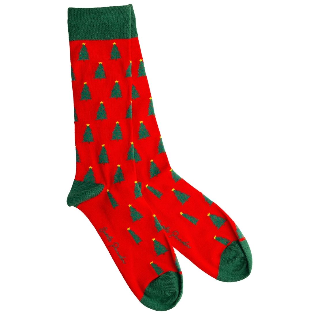 Christmas Tree Bamboo Socks Socks Swole Panda UK 4-7 (US 5-7.5 / EU 37-40)
