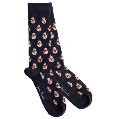 Snowman Bamboo Socks Socks Swole Panda UK 4-7 (US 5-7.5 / EU 37-40)