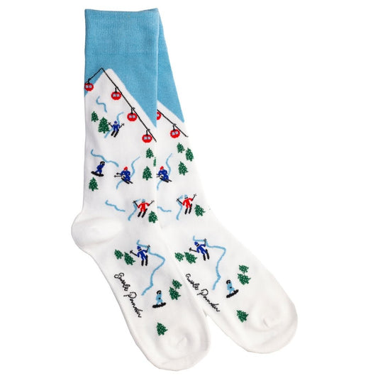 Ski Slope Bamboo Socks Socks Swole Panda UK 4-7 (US 5-7.5 / EU 37-40)