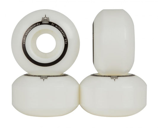 Sushi Wheels Pagoda Team V2 White 54mm