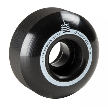 Sushi Wheels Pagoda Team V2 Black Skateboard Wheels Sushi 52mm
