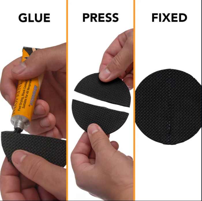 Stormsure - Neoprene Queen Wetsuit Repair Kit - Black Circle One Surf