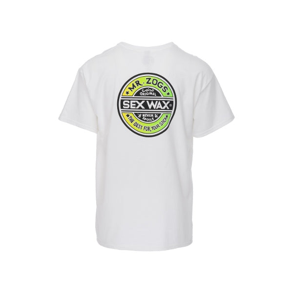 Mr Zogs Sex Wax T-Shirt The Fade T-Shirt Mr Zogs White S